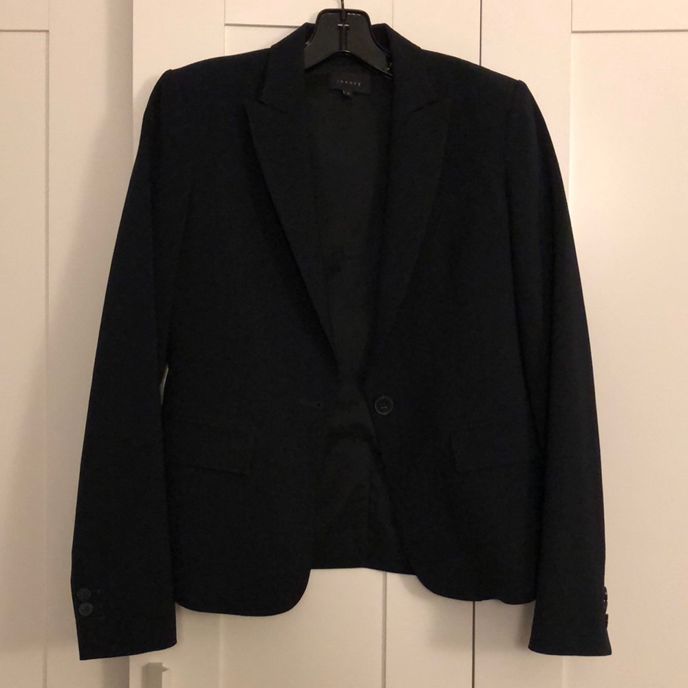 Theory Navy (Uniform) Gabe B2 Urban Blazer 0